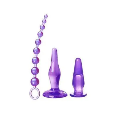 Amethyst Adventure 3 Pieces Anal Toy Kit