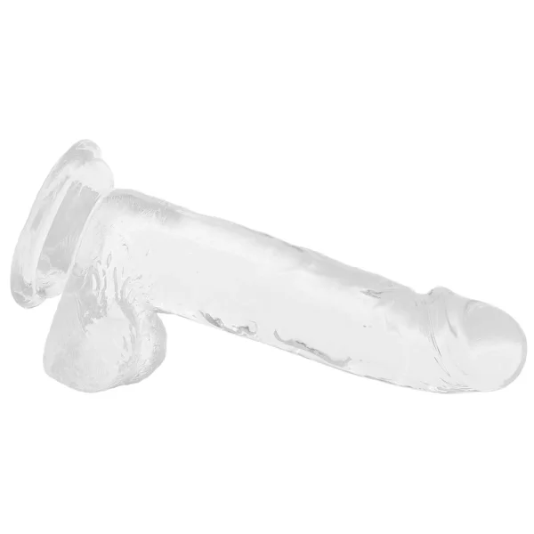 King Cock Clear 7'' Cock with Balls