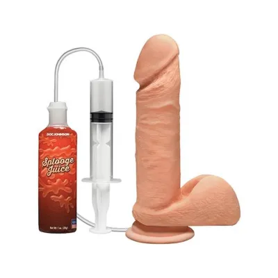 The D Perfect D Squirting 7 Inch With Balls Ultraskyn Vanilla