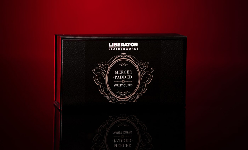 Liberator Leatherworks Mercer Padded Wrist Cuffs