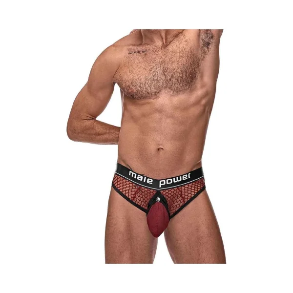 Mp Cock Pit Net Cock Ring Thong Bur Sm