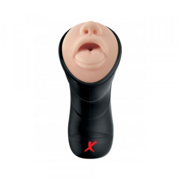 PDX Elite Deep Throat Vibrating Stroker