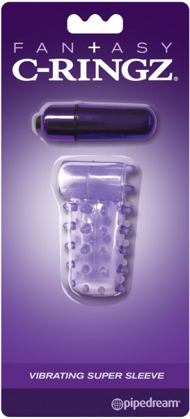 Vibrating Super Penis Sleeve