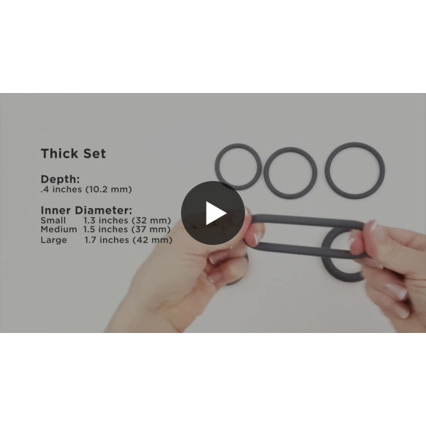 OptiMALE 3 C-Ring Set Thick