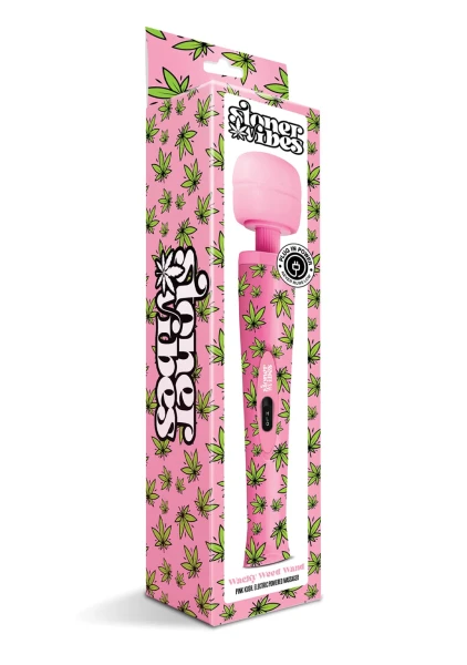 Stoner Vibes Wacky Weed Wand Massager