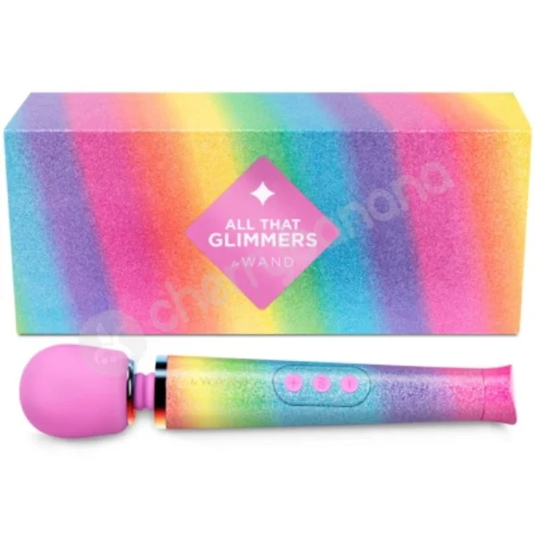 Le Wand Rainbow Ombre Petite Massager Wand & Gift Pack