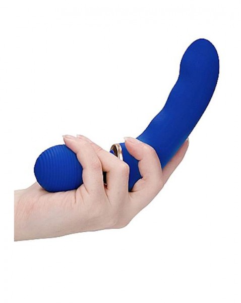 Multi-purpose Vibrator - Charm - Blue - 7 Inch