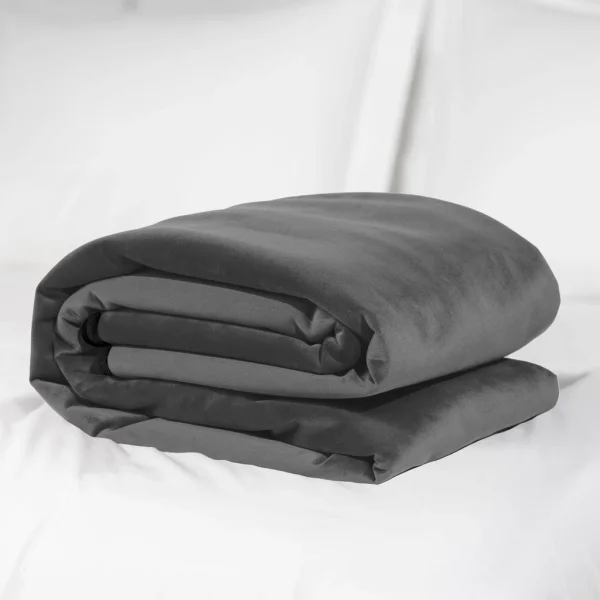 Fascinator Travel Throw Moisture-Proof Sensual Blanket - Microvelvet Black 53" x 36"