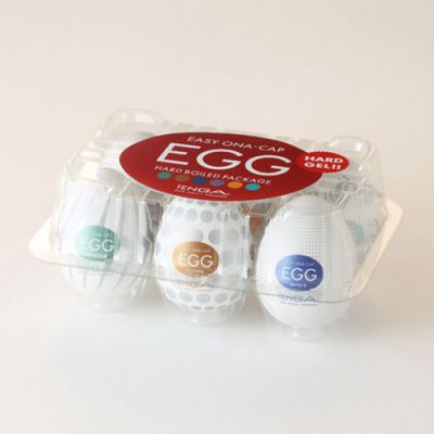 Tenga EGG Gel Mixed Pack 6 Assorted Pieces