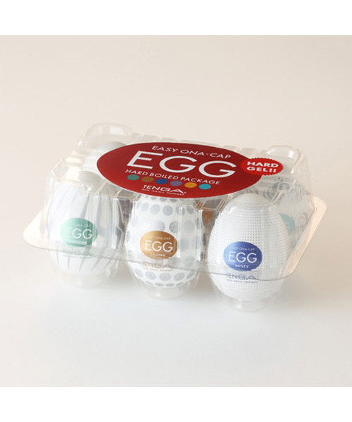 Tenga EGG Gel Mixed Pack (6 Assorted Pieces)
