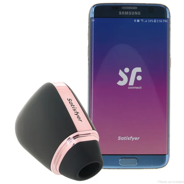 Satisfyer Love Triangle Clitoral Air Stimulator with Long-Distance App Control