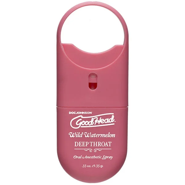 Goodhead Deep Throat Spray To-go Wild Watermelon .33 Oz.