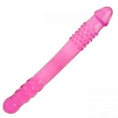 Pink Double Headed Dildo 10 Inch