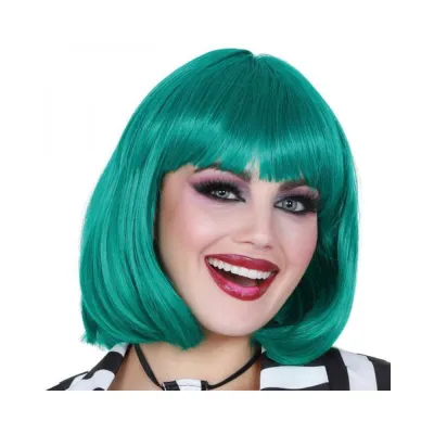 Mid length Bob Wig Teal