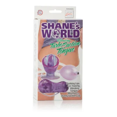 Shane s World Vibrating Turbo Suction Tongue Purple