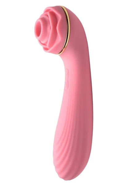 Passion Petals Silicone Suction Rose Vibrator