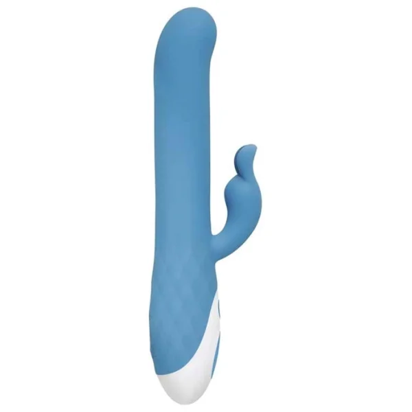 Big Soft Bunny Rechargeable Waterproof Dual Stimulation Vibrator By Evolved Novelties