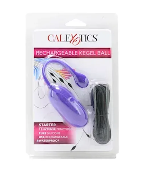 Rechargeable Kegel Ball - Purple — image 12 of 12