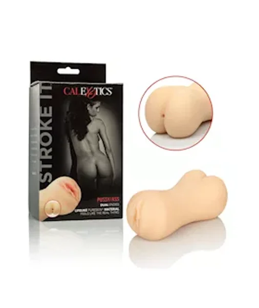 Stroke It Pussy/ass Masturbator - Ivory — image 10 of 18