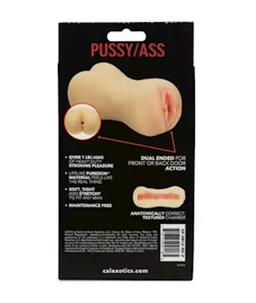 Stroke It Pussy/ass Masturbator - Ivory — image 18 of 18