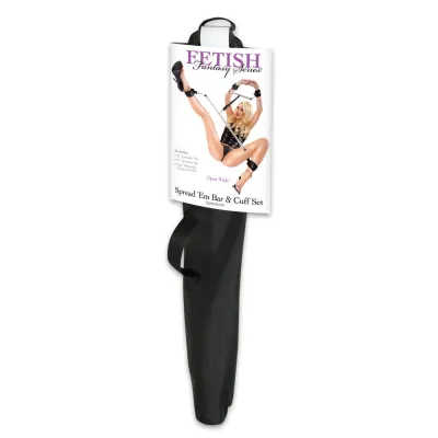 Pipedream Products Fetish Fantasy Spread em Bar and Cuff Set