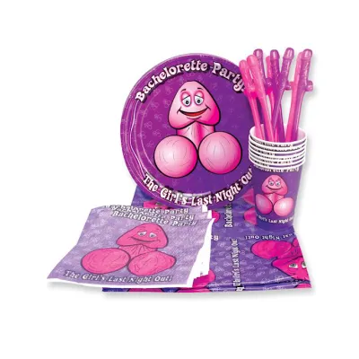Bp Happy Dicky 8pcs Party Set Pink