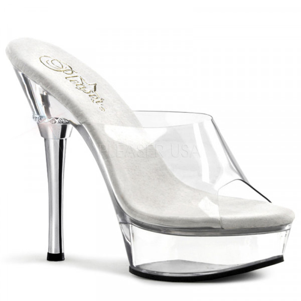 ALLURE-601 - 5 1/2" Stiletto Heel P/F Sandal — image 5 of 8