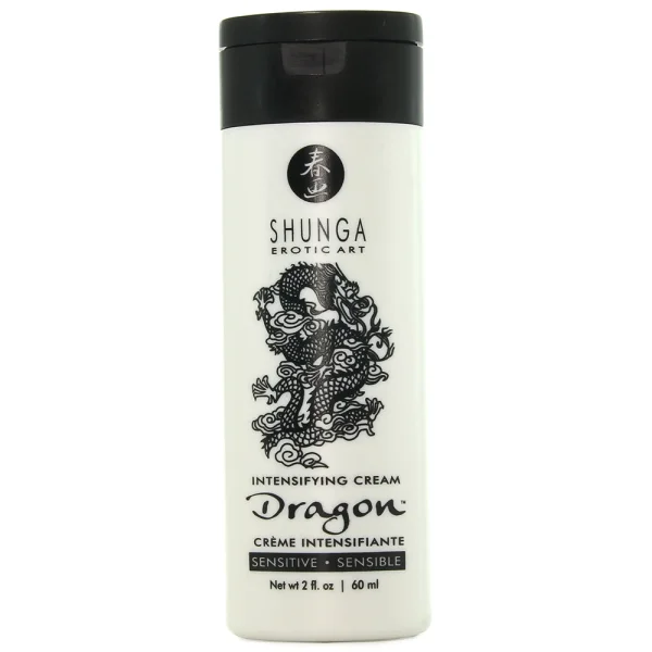 Shunga Dragon Sensitive Intensifying Cream For Couples - 2 oz