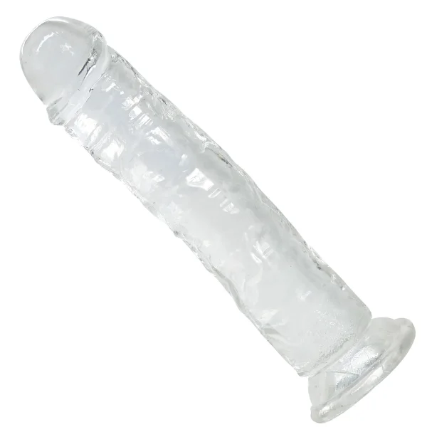 Ultra Lifelike Clear Suction Cup Dildo