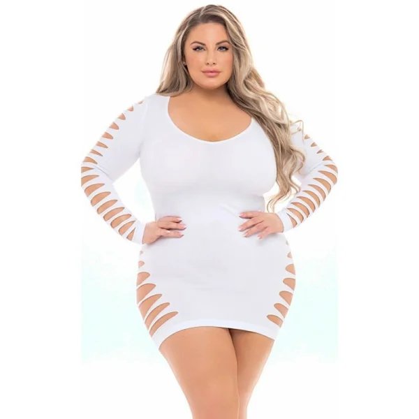 Bold Babe Long Sleeve Dress OS