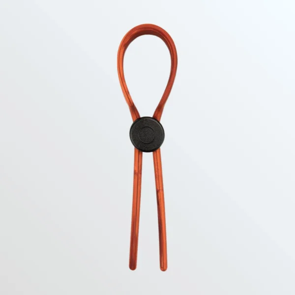 Velv&#39;Or Rooster Ragnar Adjustable Lasso String Cock Ring - Red