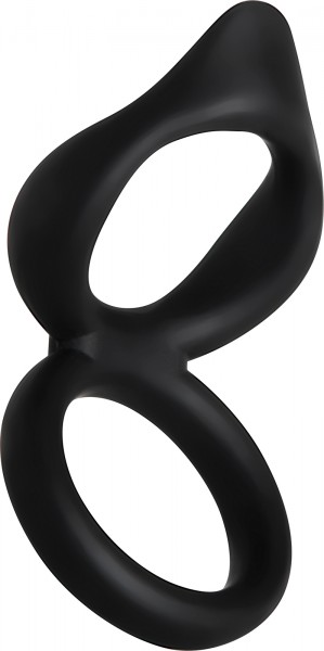 Dual Clit Tickler Cock & Ball Rings