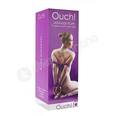 Ouch Purple Japanese Rope 5m