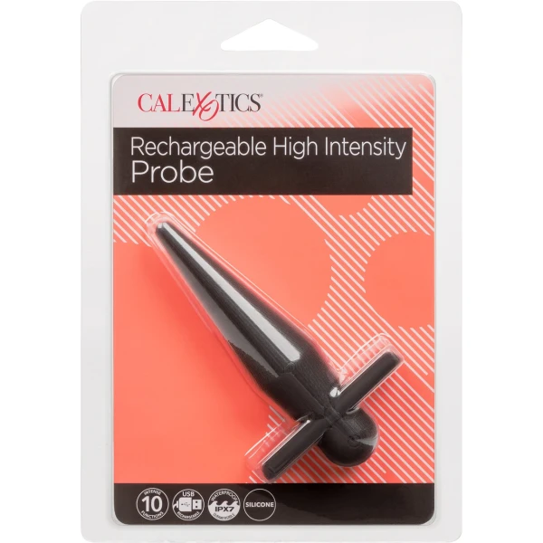 Rechargeable High Intensity Anal Probe in Black