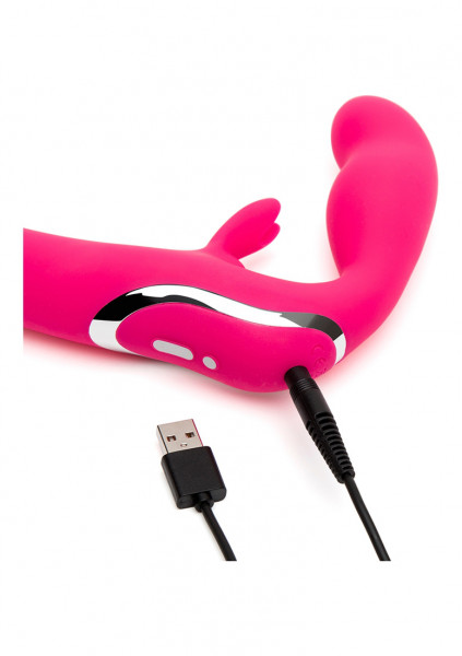 Strapless Strap On - Pink - Pegging Strap On