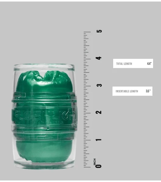 Fleshlight - Quickshot - Green Alien - Metallic Lady & Butt — image 5 of 7