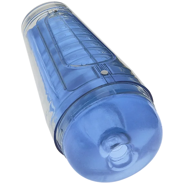 Doc Johnson Main Squeeze Optix Crystal Blue