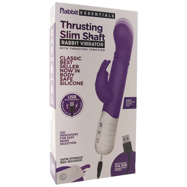 Slim Shaft Thrusting Rabbit Vibe