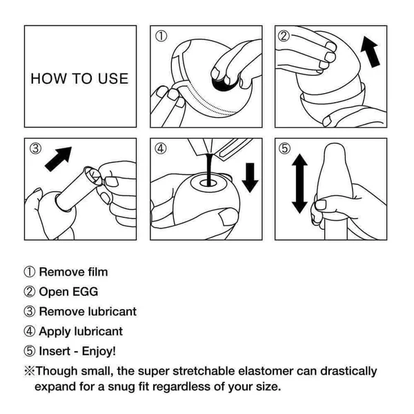 Tenga Egg 'Boxy' - Penis Masturbator — image 14 of 15