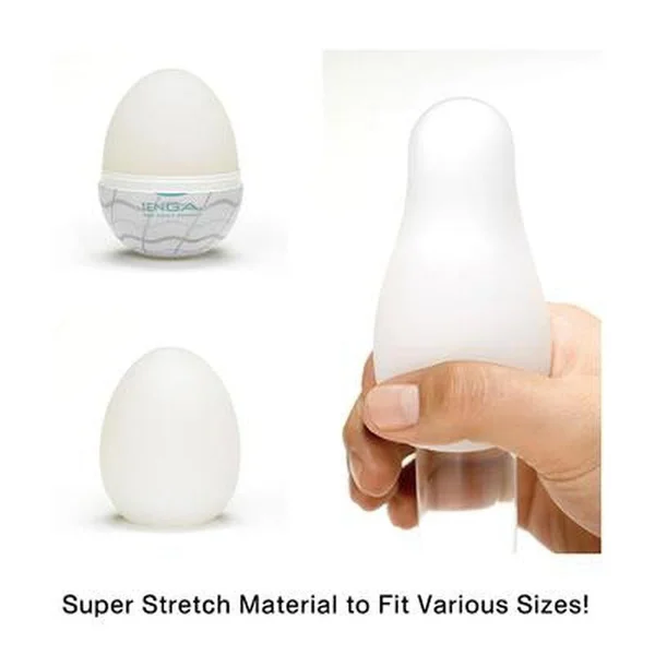 Tenga Egg 'Wavy II' - Penis Masturbator — image 16 of 18