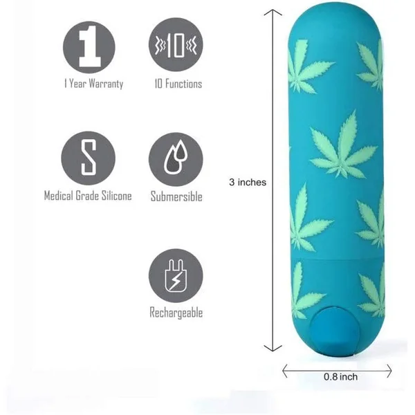 Maia 'Jessi 420' Rechargeable Mini Bullet — image 20 of 23