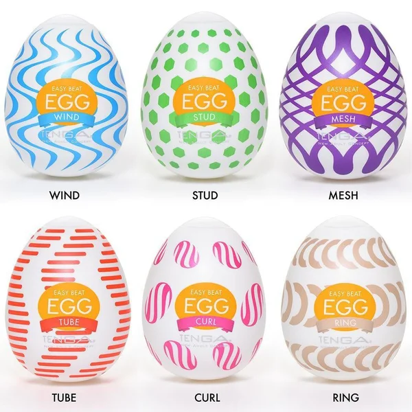 Tenga Egg 'Wonder' Variety Pack - Penis Masturbators | 6 Strokers — image 5 of 6