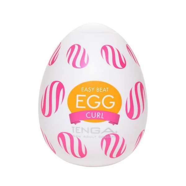 Tenga Egg 'Curl' Penis Masturbator — image 7 of 8