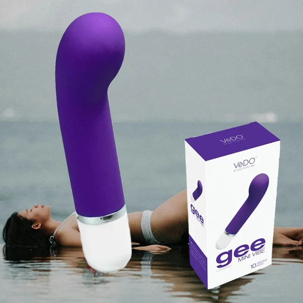 VeDO 'Gee' Mini G-Spot Rechargeable Waterproof Vibrator - Indigo — image 24 of 25