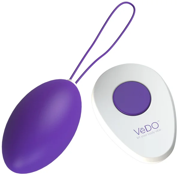 VeDO Peach Remote-Controlled Vibrating Egg - 'Into You Indigo' — image 13 of 13