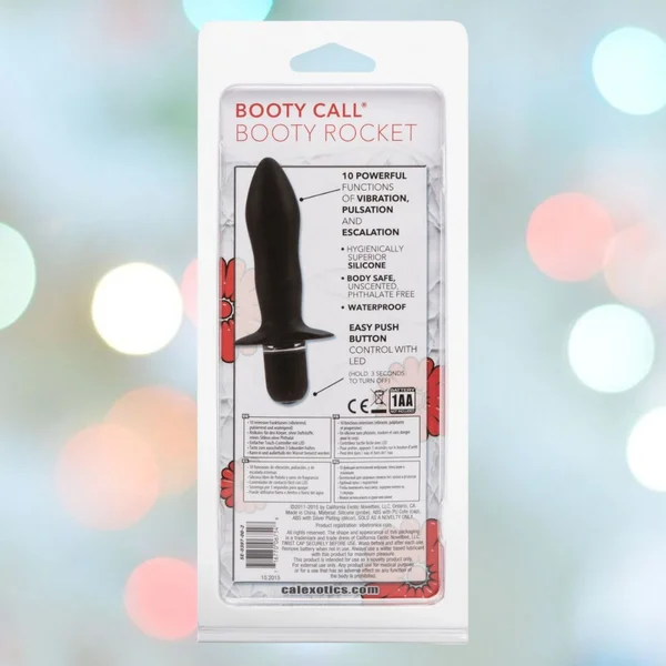 Booty Call 'Booty Rocket' Vibrating Silicone Anal Stimulator — image 16 of 17