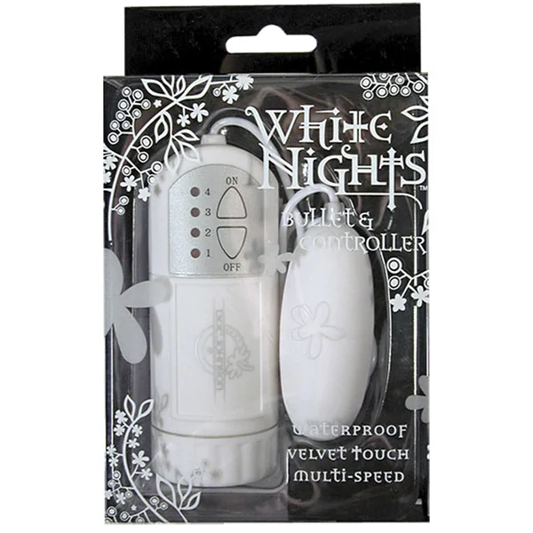 Doc Johnson 'White Nights' Bullet and Controller G-Spot Vibrator — image 7 of 7