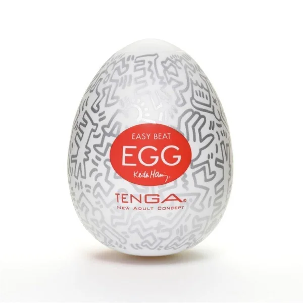 Tenga Egg 'Keith Haring Egg Party' Penis Masturbator — image 9 of 12
