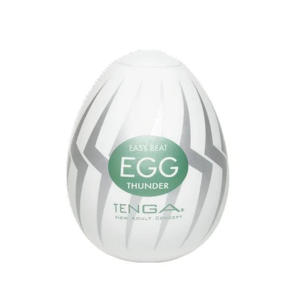 Tenga Egg 'Thunder' Penis Masturbator — image 13 of 16
