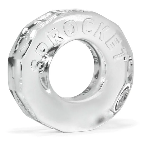Atomic Jock 'Sprocket' Cock Ring - Clear — image 4 of 5